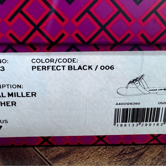 Tory Burch’ Ines Mule Sandal 55mm Black Leather Heeled Slide Size 7 (Never Worn) - Picture 9 of 17